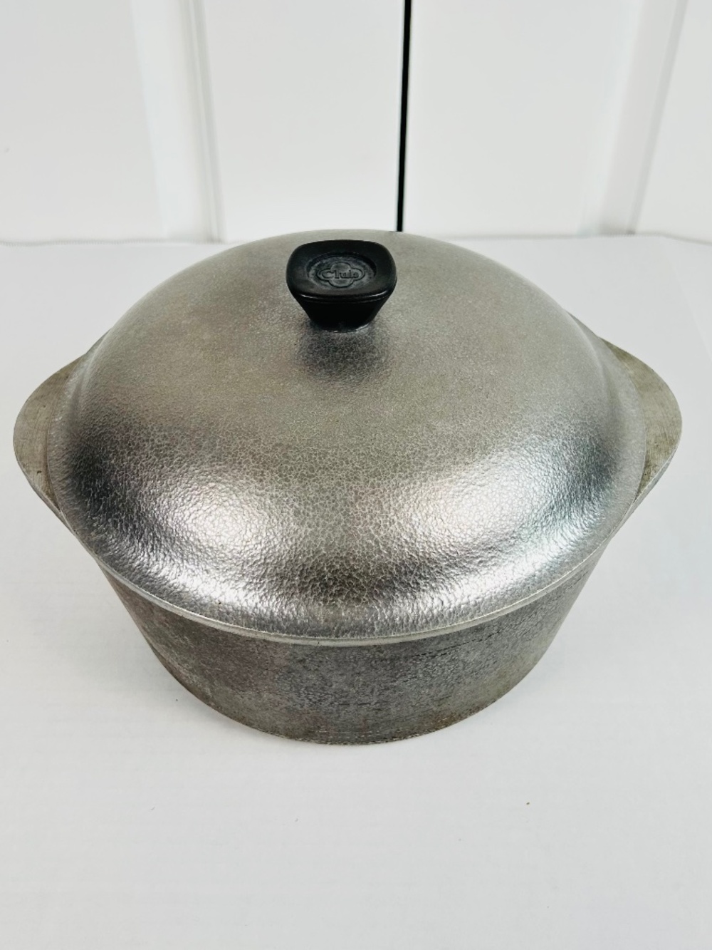 Vintage Club Aluminum Hammercraft Cookware 4 Qt Oval Roaster Dutch Oven Stockpot